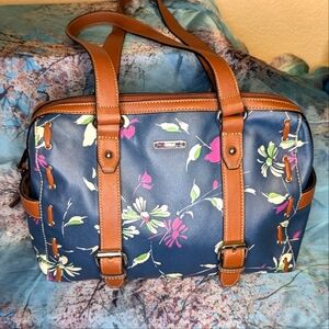 Chaps floral dome bag
